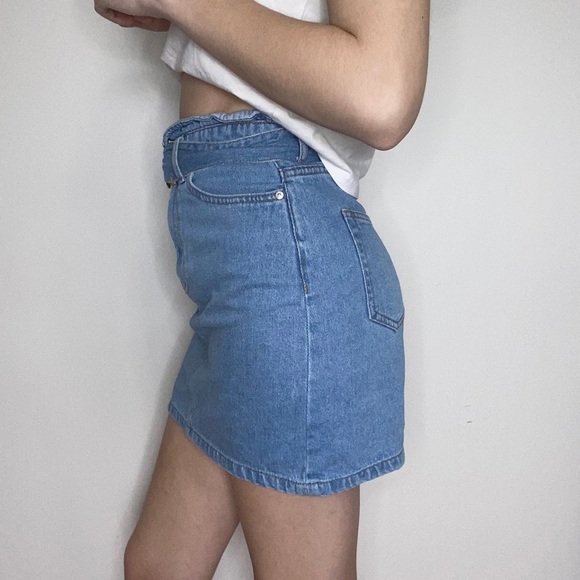 H&M Belted Denim Mini Skirt - Picture 3 of 3
